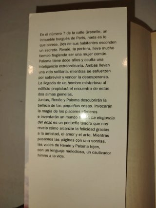 La elegancia del erizo