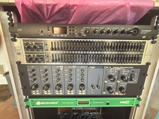 Rack Sonido DAP con Ecualizadores y Mezclador