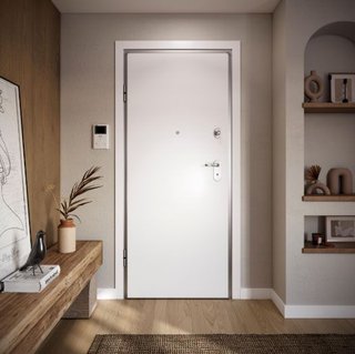 PUERTA ACORAZADA SAPELLY - BLANCA