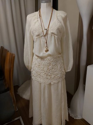 Conjunto Zara Crochet Viral Talla Única