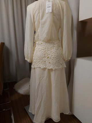 Conjunto Zara Crochet Viral Talla Única