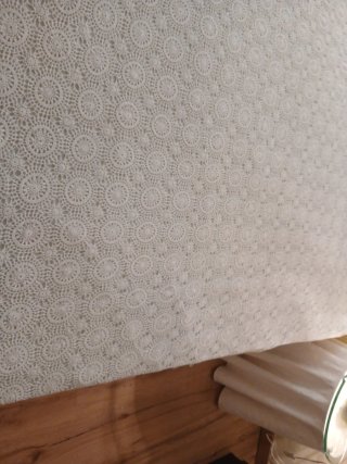 Colcha Ganchillo Crochet Vintage Blanca