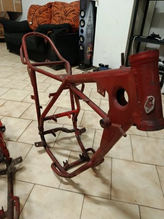 Lote chasis Derbi TT C6 74
