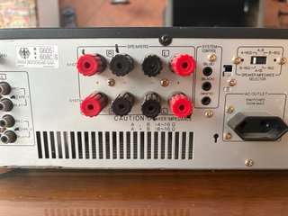 Amplificador Sansui AU-X417R Negro