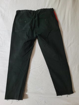 Pantaloni Uomo Marroni/Neri con Striscia