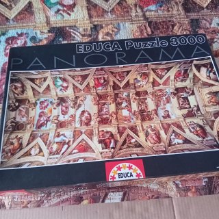 Puzzle Educa Capilla Sixtina 3000 Piezas
