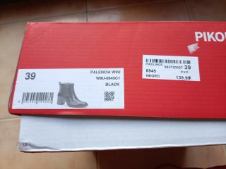 Botines Pikolinos NUEVOS Negros num 39