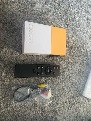 Proyector LED Blanco y Amarillo