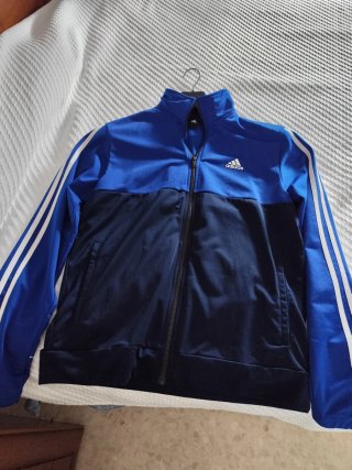 Chaqueta deportiva Adidas azul original nueva