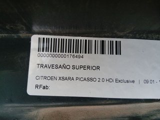 TRAVESAÑO SUPERIOR CITROEN XSARA PICASSO 2.0 HDi Exclusive