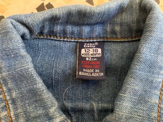 Chaqueta tejana vaquera