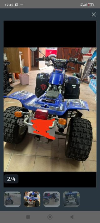 Quad Yamaha Warrior 350