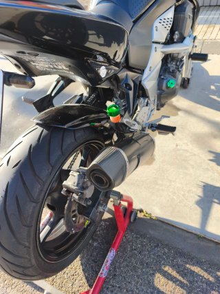 Kawasaki Z750 Negra