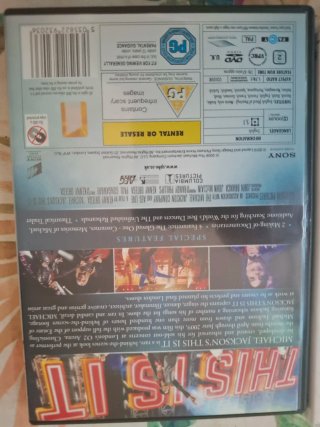 Lote 3 DVDs Michael Jackson: Dangerous, This Is It