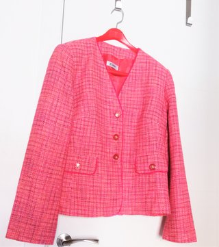 Chaqueta de mujer rosa