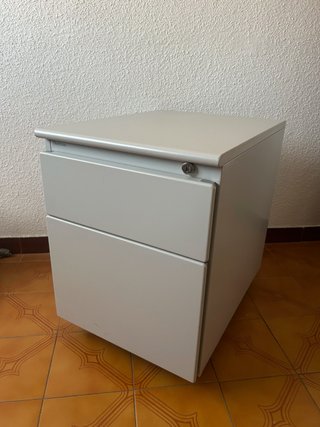 Cajonera Archivador Oficina Steelcase Gris