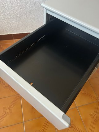 Cajonera Archivador Oficina Steelcase Gris