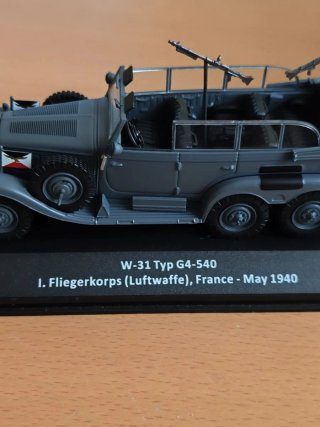 Maqueta Coche W-31 Typ G4-540 WWII