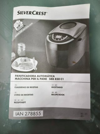 Panificadora SilverCrest Automática