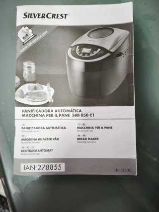 Panificadora SilverCrest Automática