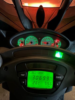 Piaggio X9 125 Scooter Negra