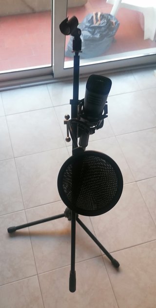 Trípode para micrófono