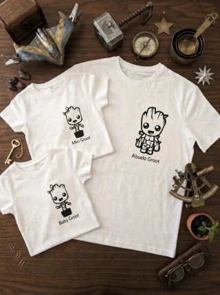 Camisetas Algodón Personalizadas Groot