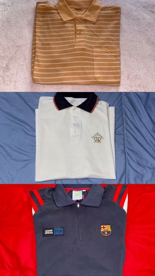 Lote de 21 polos de hombre