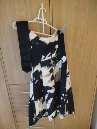 Vestido estampado sin mangas