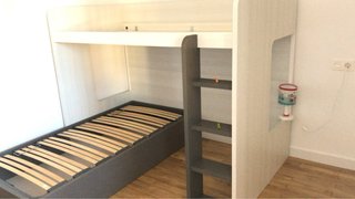 Litera de madera