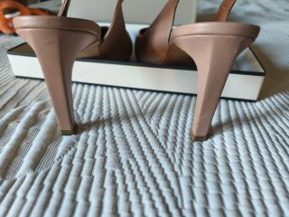 Scarpe Atelier Latouche in pelle color nude T40