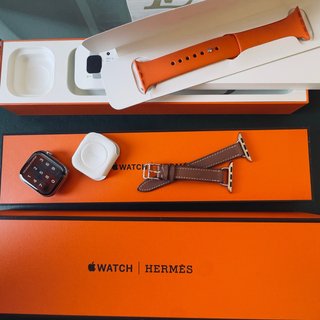 Apple Watch Hermès Series 10 42mm Plata