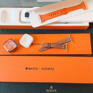 Apple Watch Hermès Series 10 42mm Plata