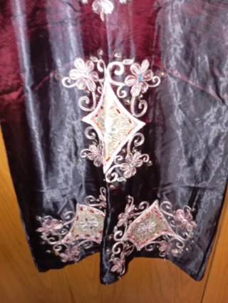 Túnica bordada talla única