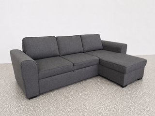 Sofá Cama Chaise Longue Gris, como nuevo