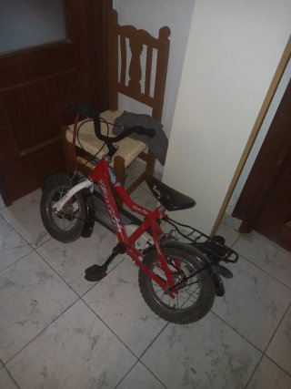 Bicicleta infantil roja Buddy