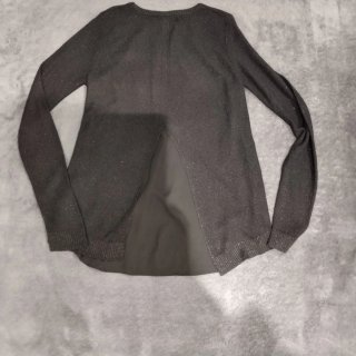 Jersey Sfera Negro Brillo Talla S
