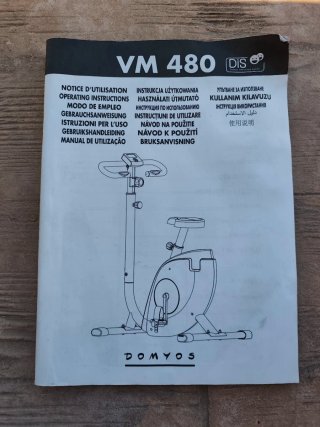 Bicicleta Estática Domyos VM 480