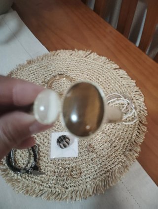 Lote de pulseras y anillo.