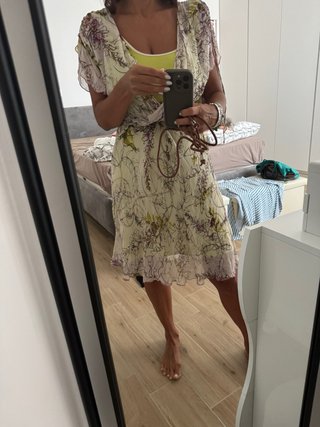 Abito in seta Diane Von Furstenberg