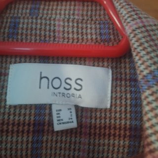 Blazer Americana XS cuadros Hoss Intropia