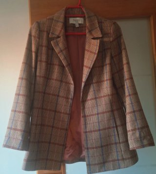 Blazer Americana XS cuadros Hoss Intropia