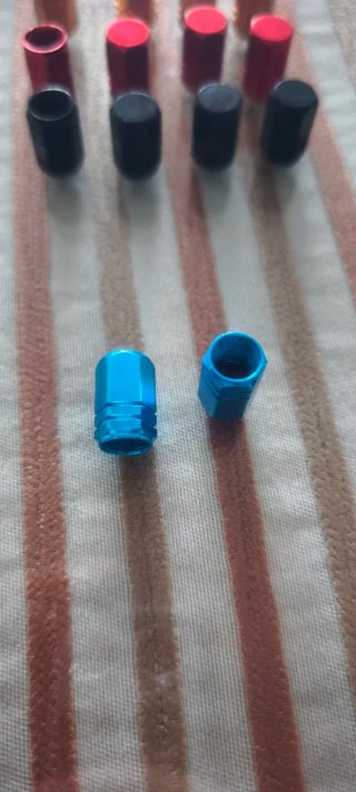 Tapones Válvula Acero Coche Bici Moto Patinete