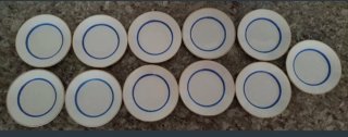 23 Platos Porcelana Casa Vargas Segovia