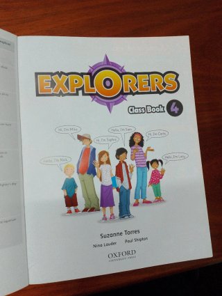 Libro ingles Explorers 4 Class Book