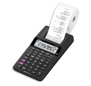 Calculadora Impresora Casio Negra