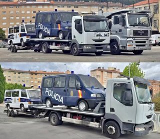 Grua portacoches portes servicio transportes coche