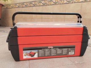 Caja de herramientas Powerfix roja