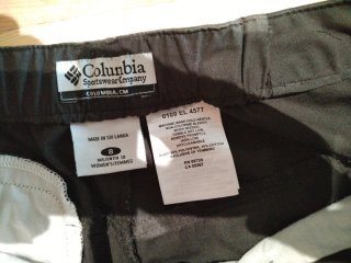 Pantalones Columbia cortos