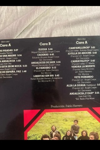 Vinilo Y Todo Jarcha Flamenco Sevillanas